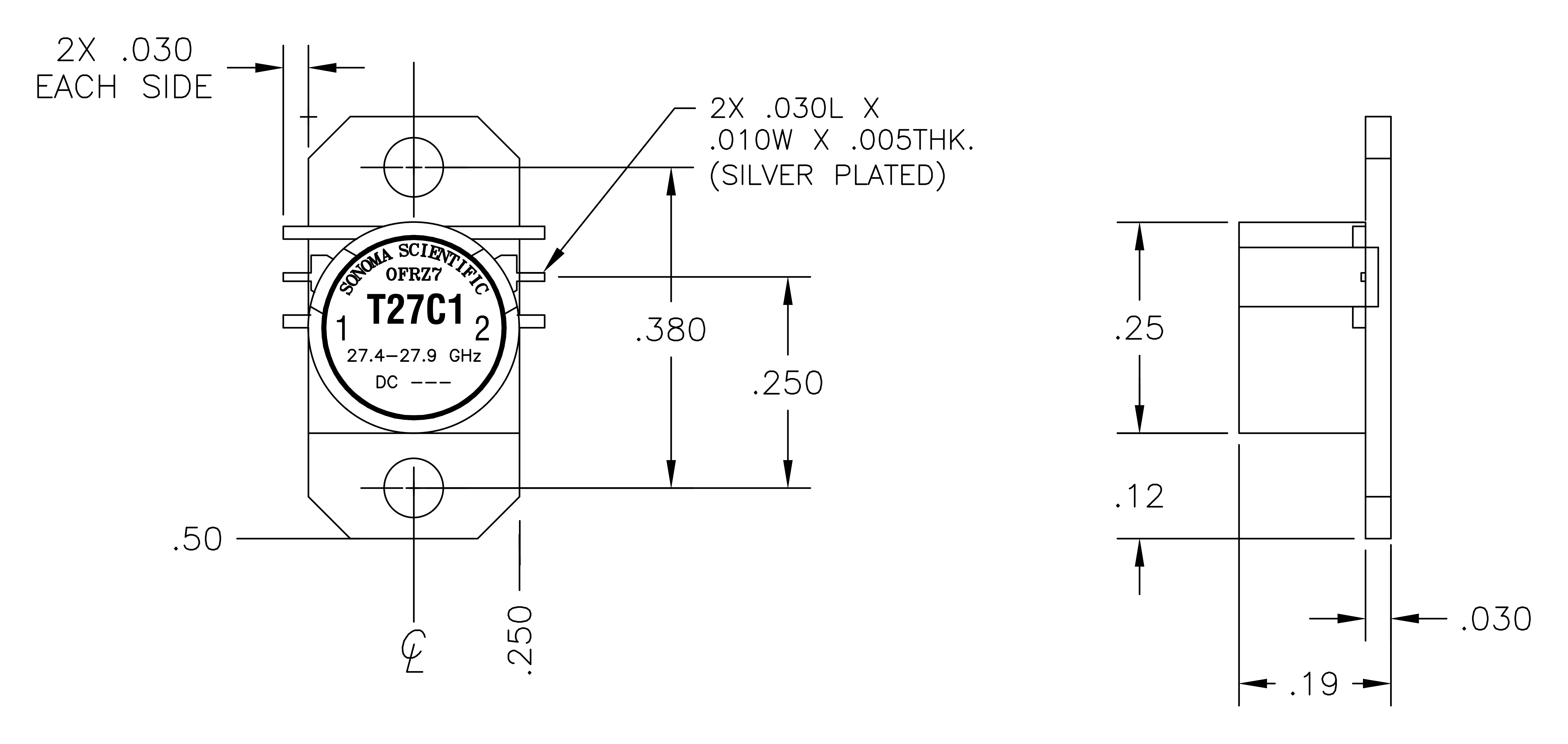 T27C1 product illustration